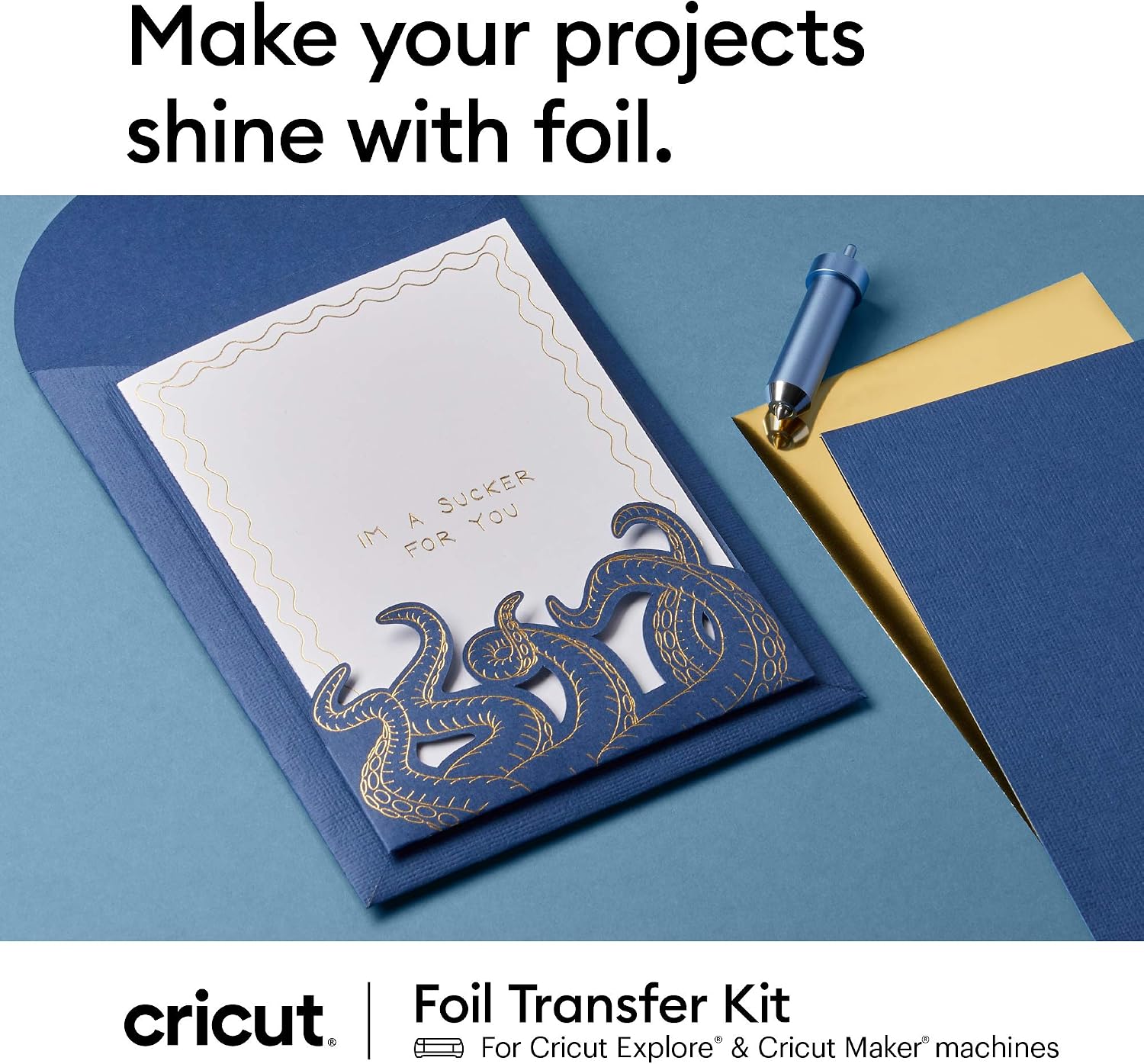 Detalle 2 de Cricut Folientransfersatz Set fĂŒr Hobbybastler đš