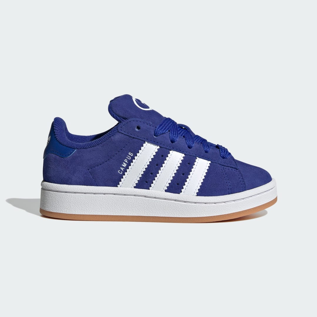 Detalle de Zapatilla Campus 00s de Adidas: azul urbano para uso diario