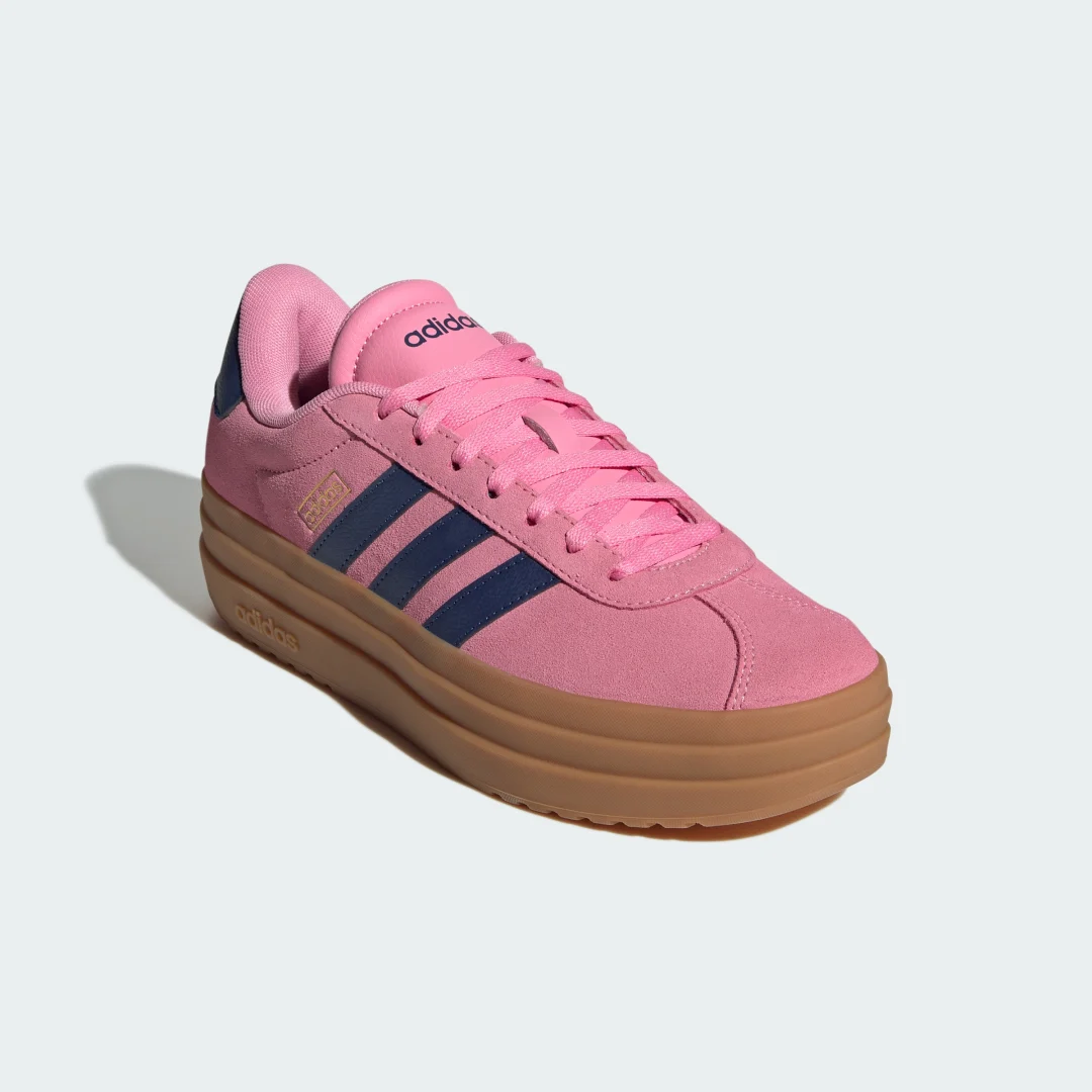 Thumbnail 3 de Zapatilla VL Court Bold de Adidas: estilo y confort en rosa para tu día a día