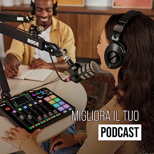 Thumbnail 6 de RODE PodMic: Microfono Dinamico Broadcast Cardioide per Podcasting, Livestreaming e Voce