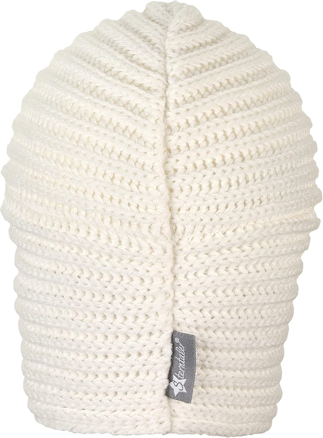 Detalle de Sterntaler Strickmütze Baby Mädchen als Turbanmütze – Woll-/Strickgorro für den Wintereinsatz