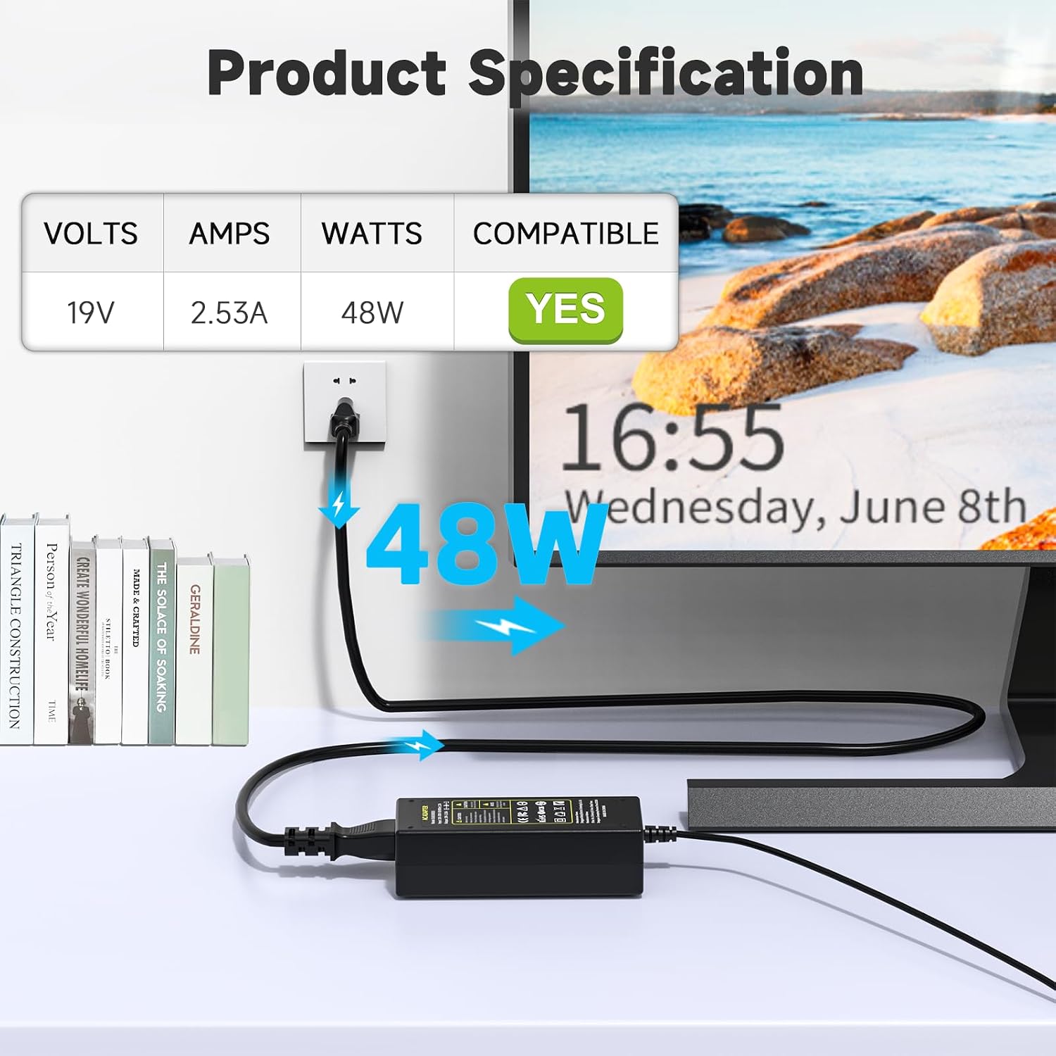 Detalle 2 de ROLADA AC adapter 19V