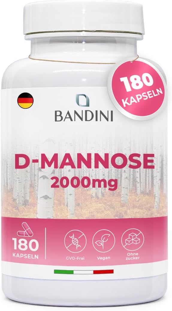 Detalle de BANDINI D Mannose 180 Kapseln für Harnwege