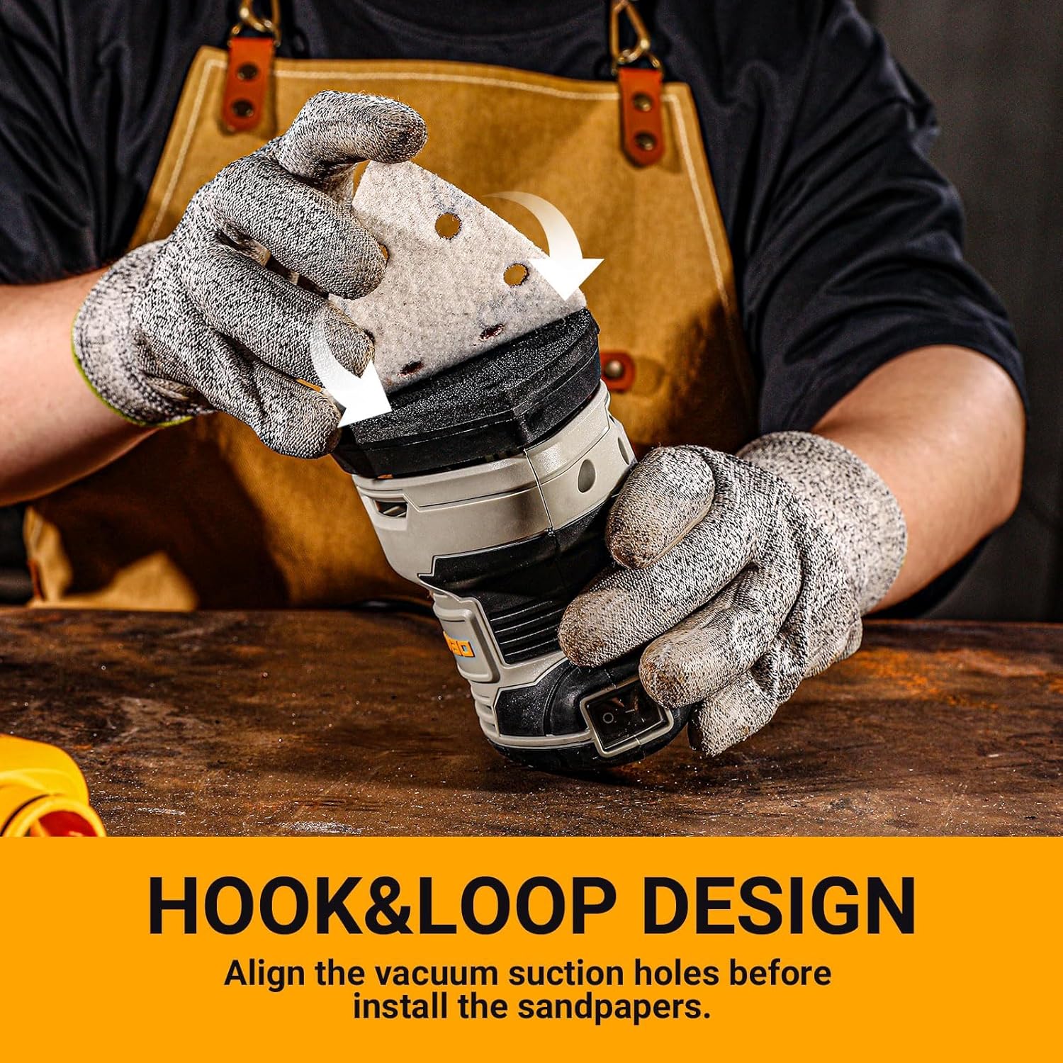 Thumbnail 4 de DEKOPRO Mouse Sander 180W 13,000 RPM 🛠