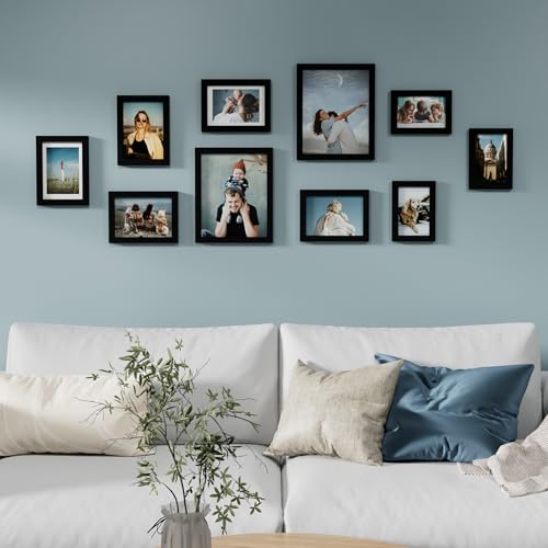 Detalle de Vittanly 10-Pack Picture Frames Set for Walls 🖼