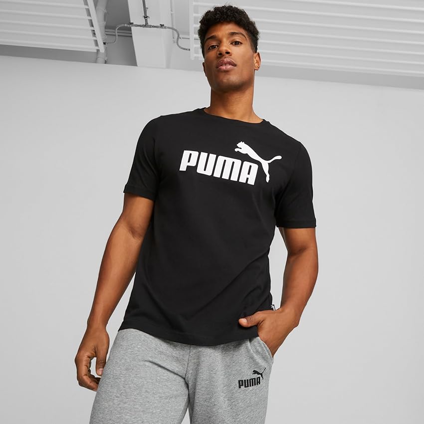 Thumbnail 2 de Puma Ess Logo Tee Camiseta Deportiva para Hombre 🏋