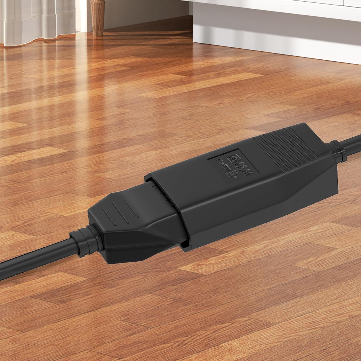 Thumbnail 4 de 4 Stück Flachstecker-Kupplungset Eurokupplung Flach, 250V/2,5A – geeignet für Schuko-Stecker und Lampen