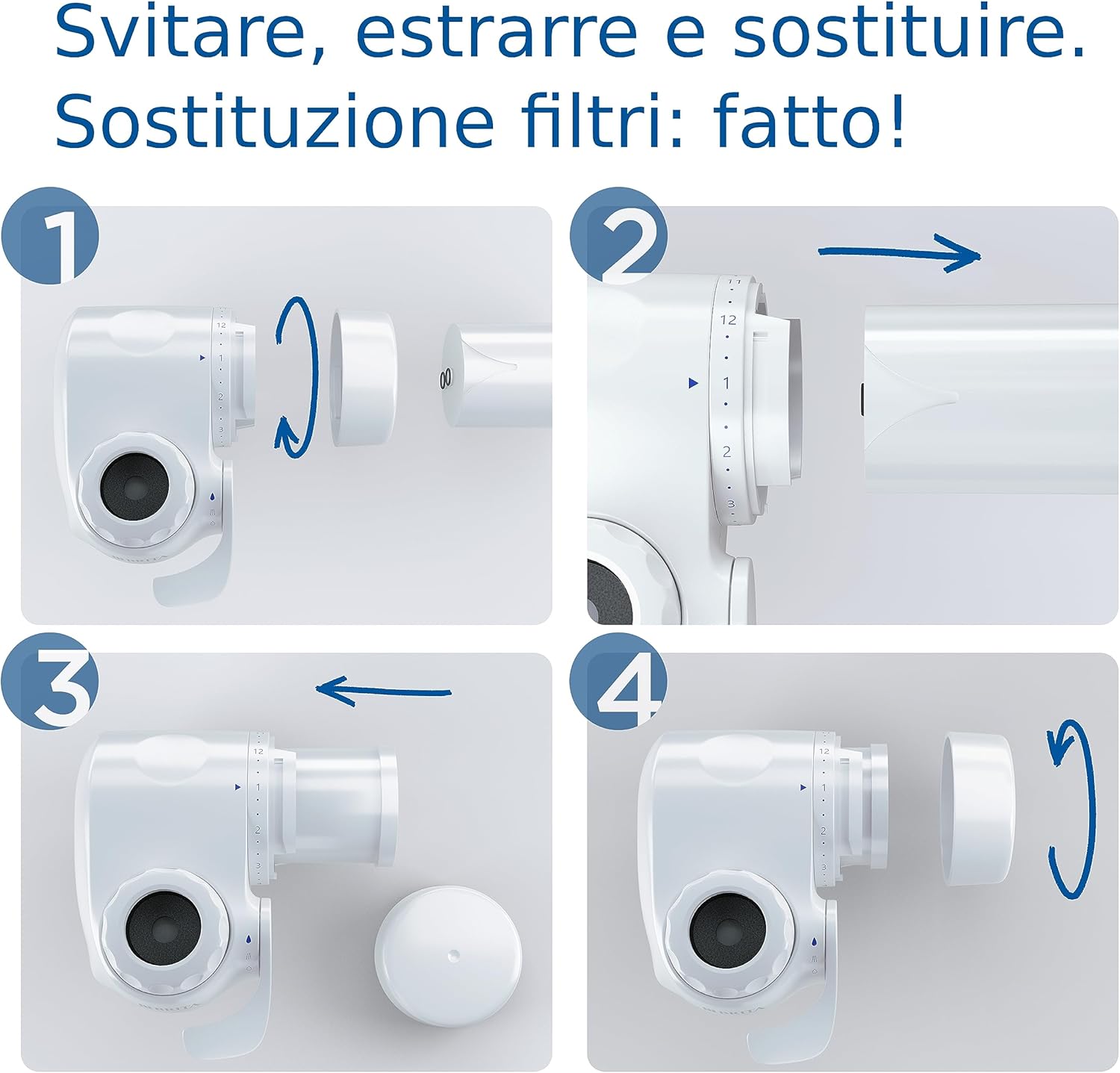 Thumbnail 2 de BRITA ON TAP V: Filtro rubinetto per acqua filtrata, durata circa 4 mesi