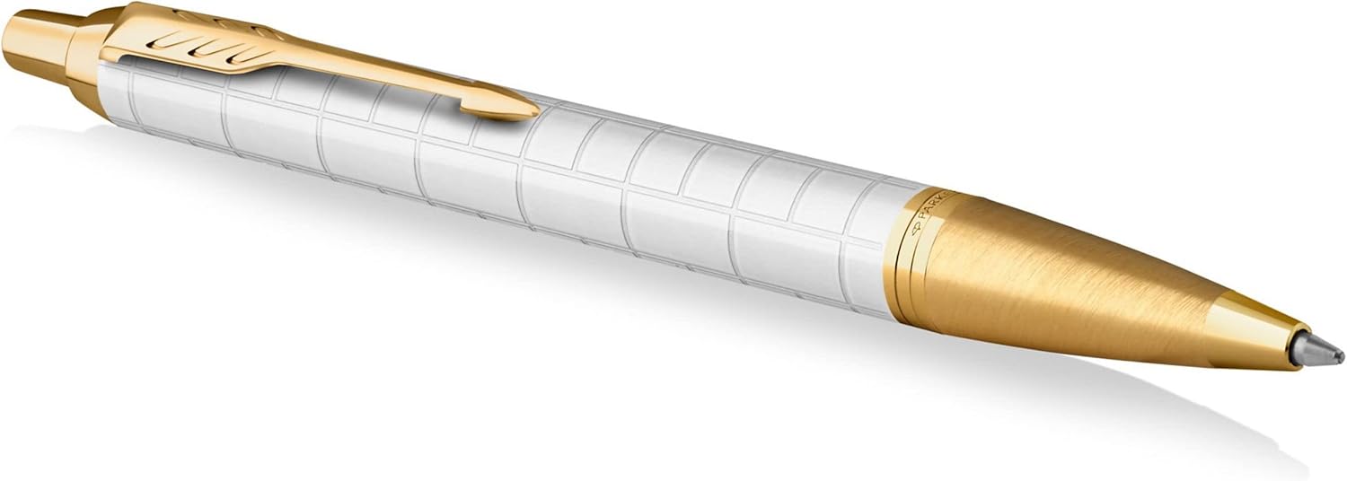 Thumbnail 1 de PARKER IM penna a sfera perla con finiture oro