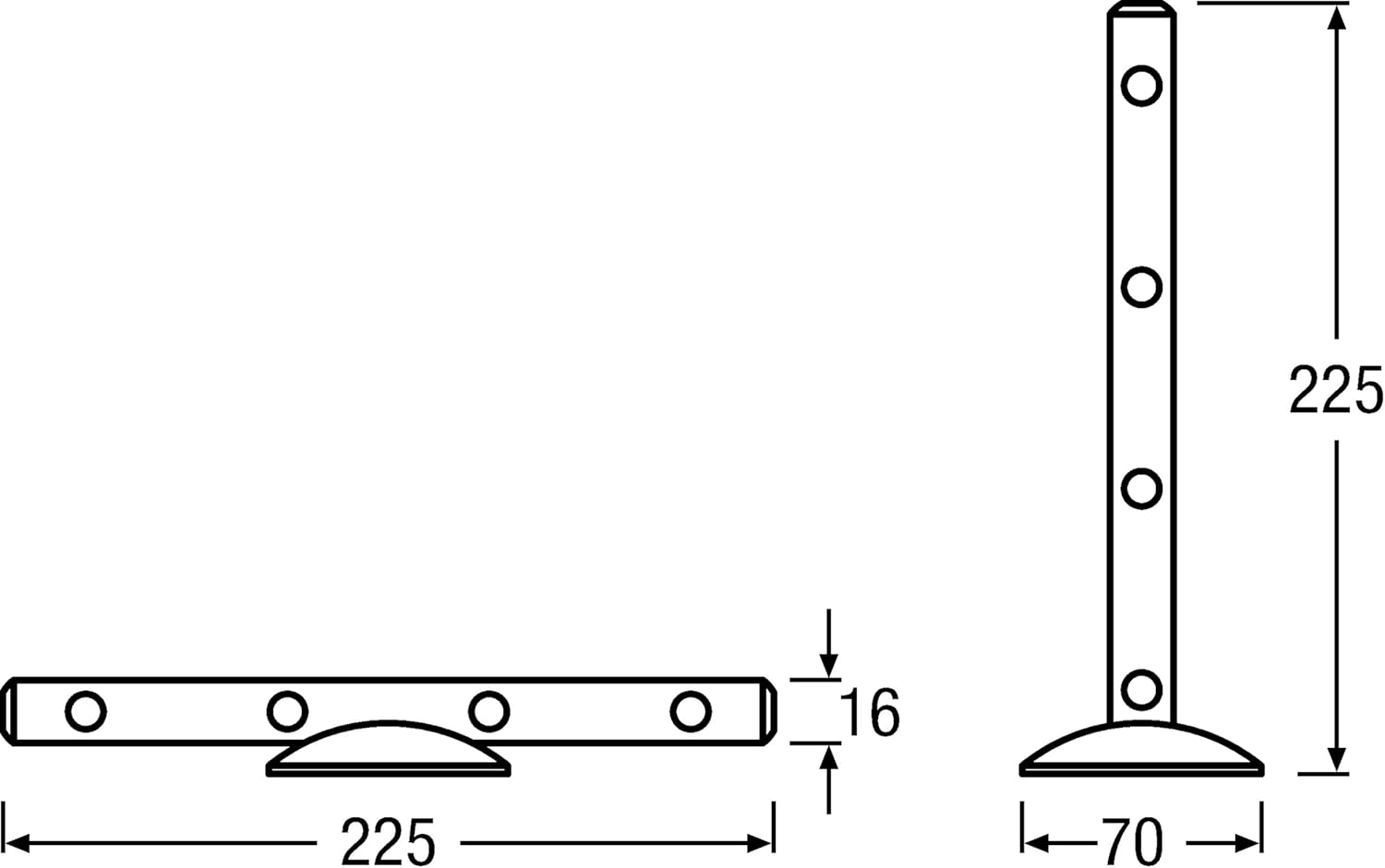 Detalle 1 de LEDVANCE LEDStixx 0,6 W lámpara a pilas aluminio
