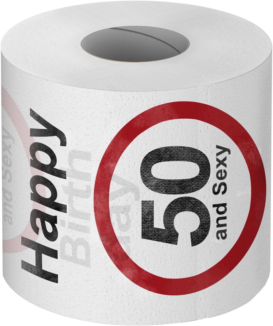 Detalle de GOODS+GADGETS 5789901 50th Birthday Toilet Paper, 200 Sheets