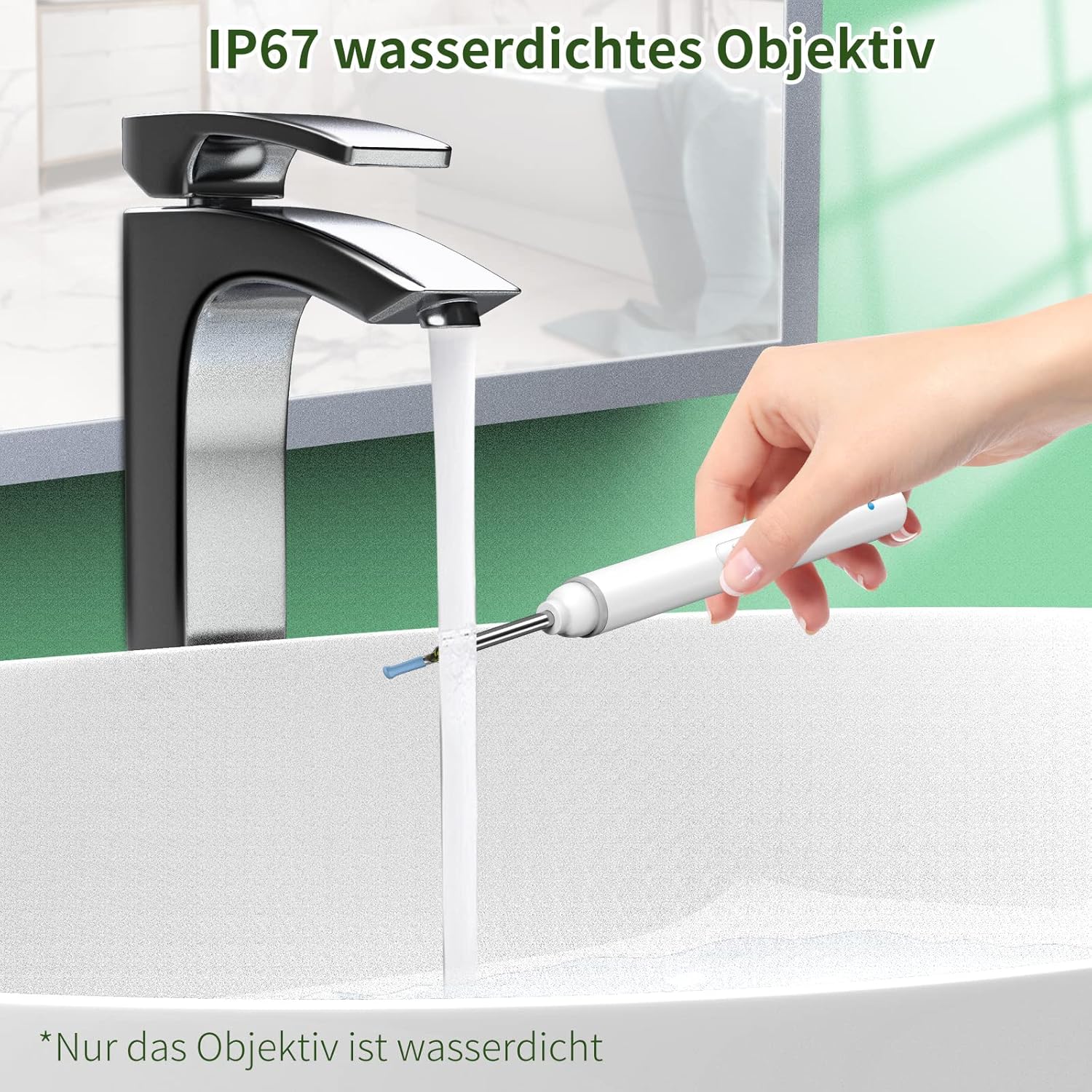 Thumbnail 6 de Ohrenschmalz Entferner Otoskop AZHE 1920P Wifi – HD-Kamera, IP67, kompatibel mit iPhone/iPad und Android