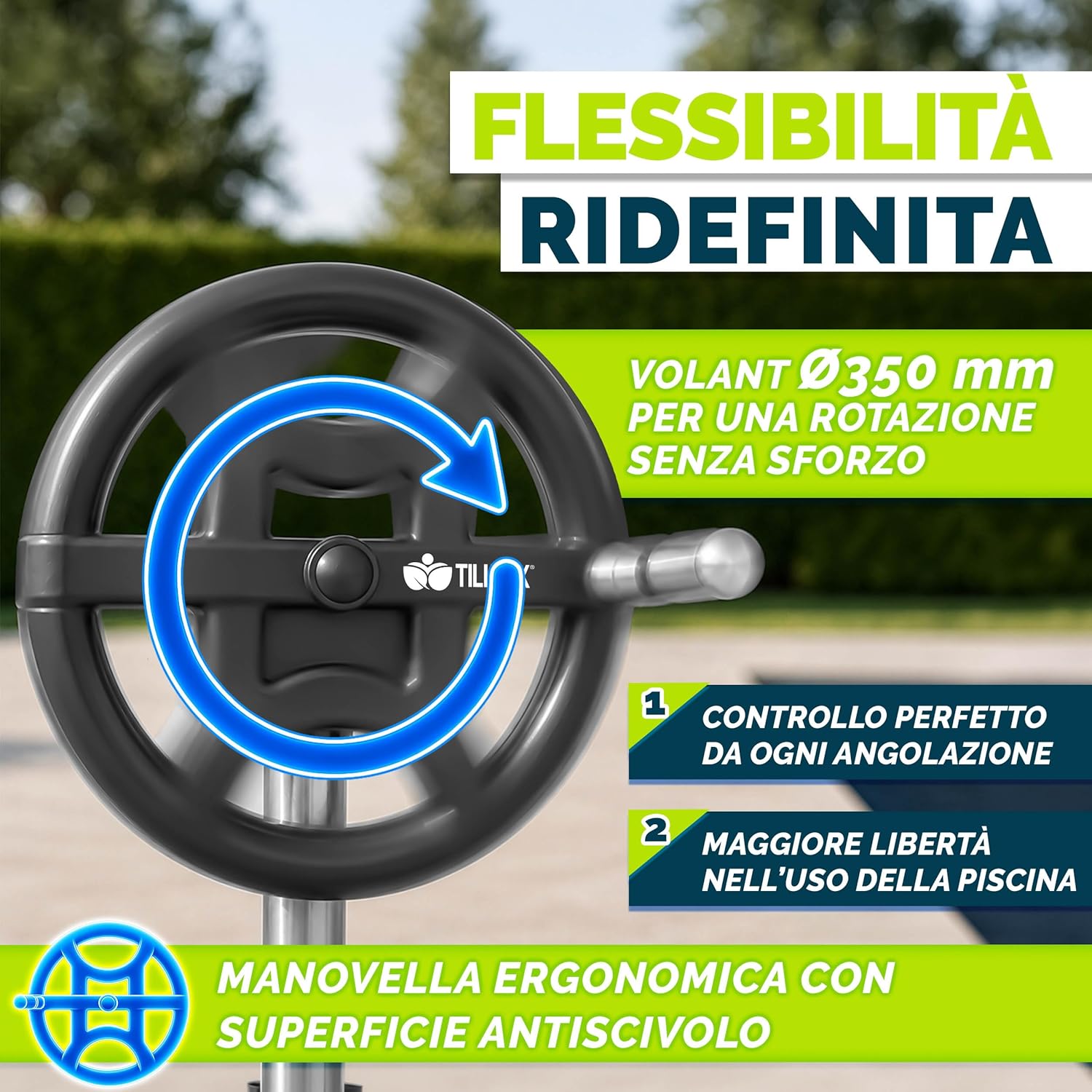 Detalle 2 de tillvex Rullo Avvolgitore 3-5,70 m 🏊