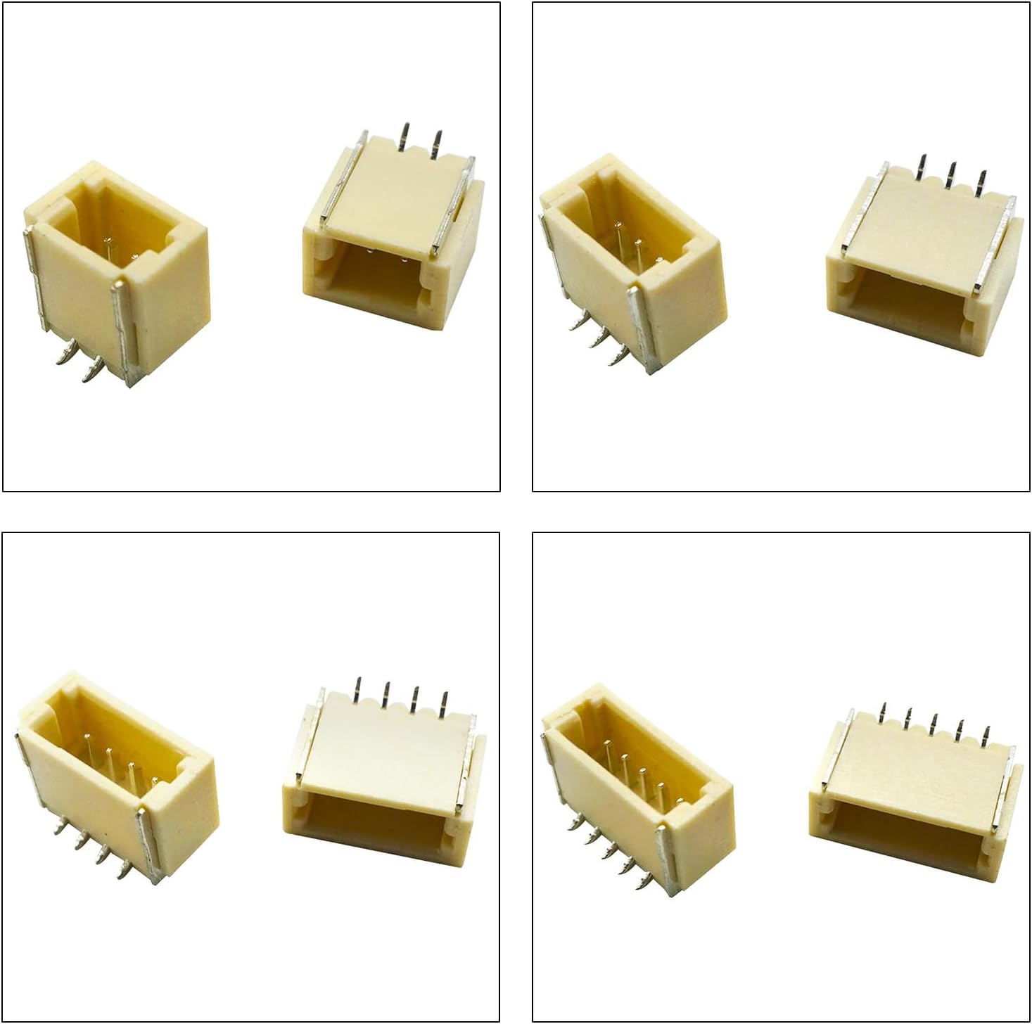 Detalle de Kidisoii SH1.0-SMT-Ver JST SH 1.0mmピッチ SMT垂直ヘッダーキット 86個入り
