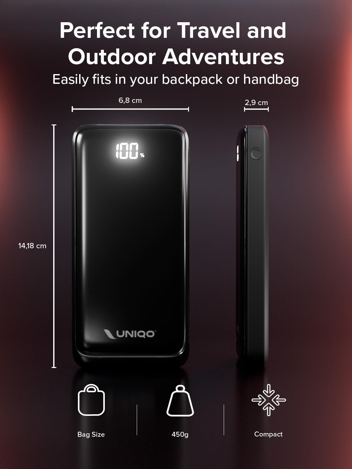 Thumbnail 6 de UNIQO Power LCD 20K Batterie externe 20000 mAh