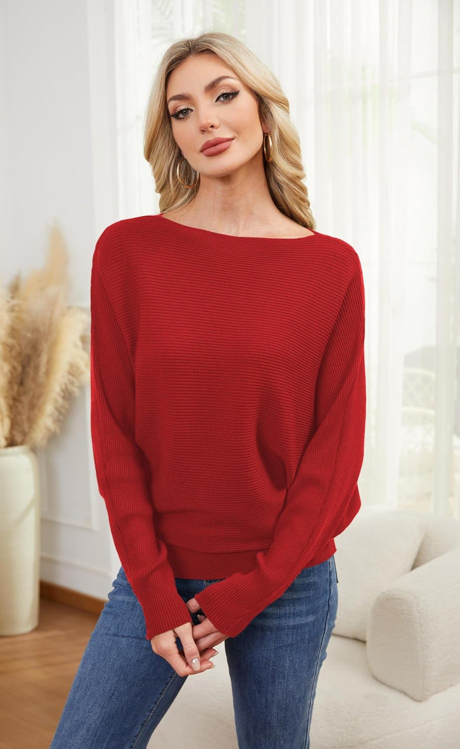 Thumbnail 3 de Cegerne Maglione Donna Pipistrello Oversize