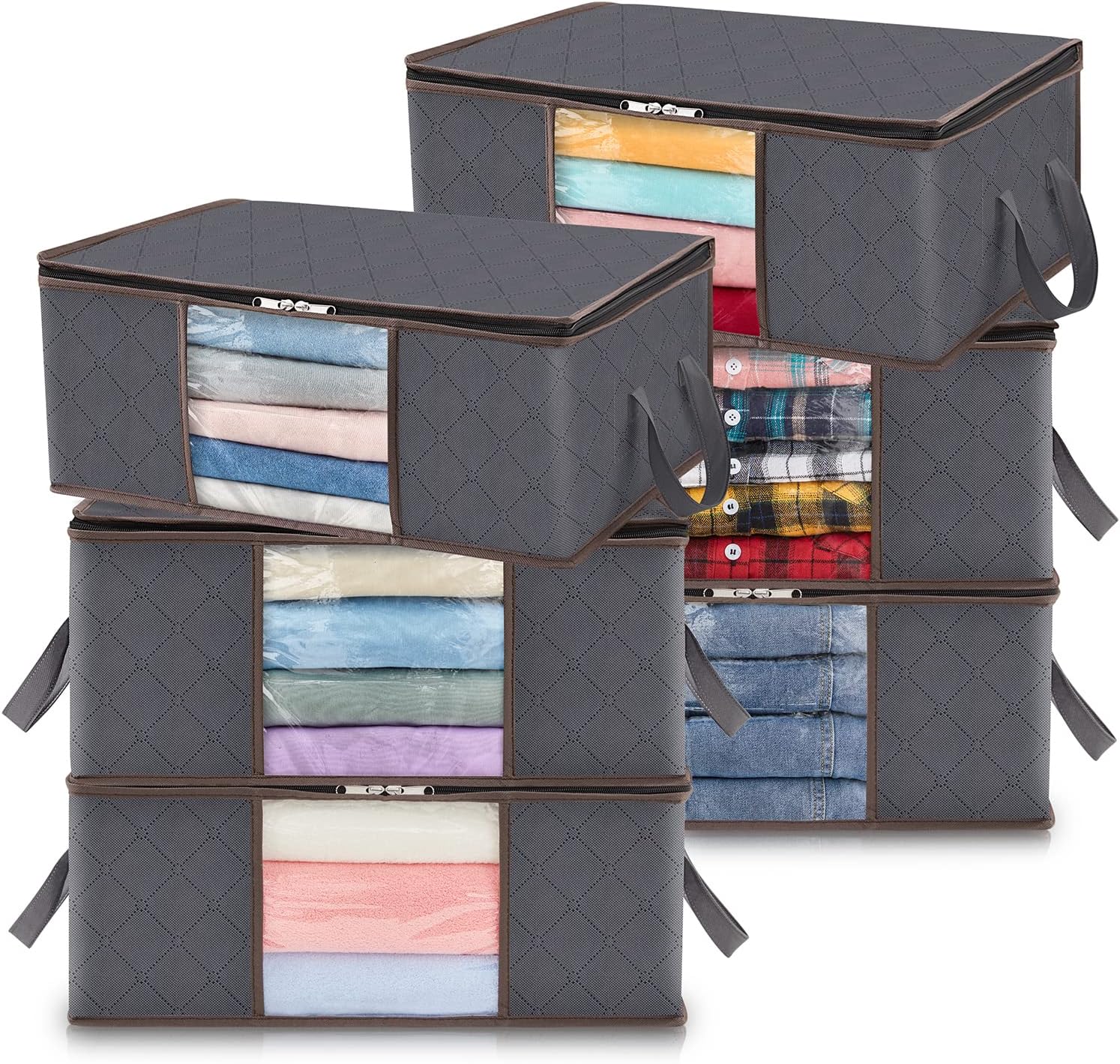 Detalle de Lifewit Clothes Storage Bags 6-Pack