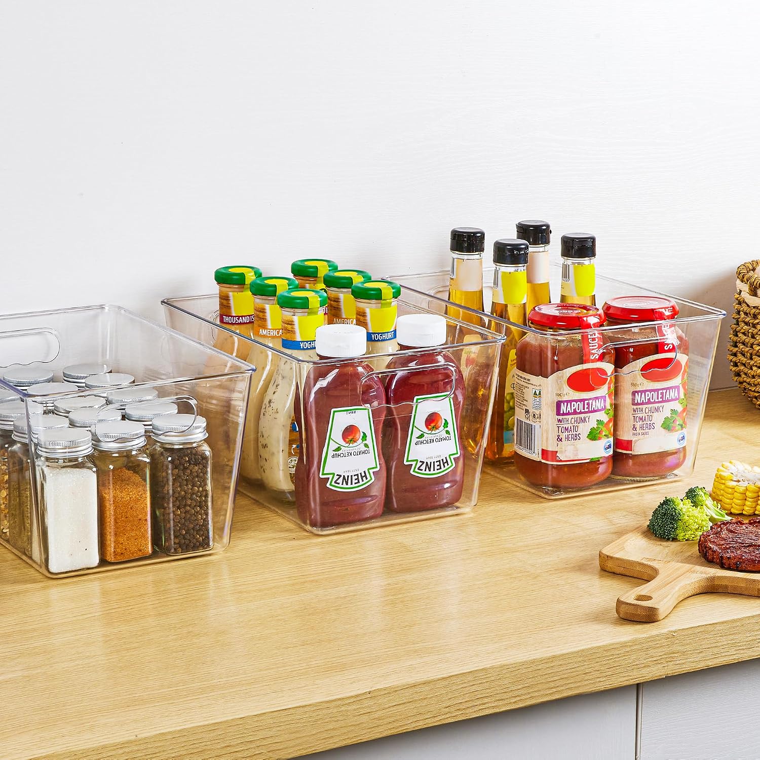 Thumbnail 6 de Yihong 6-Bin Pantry Organizer