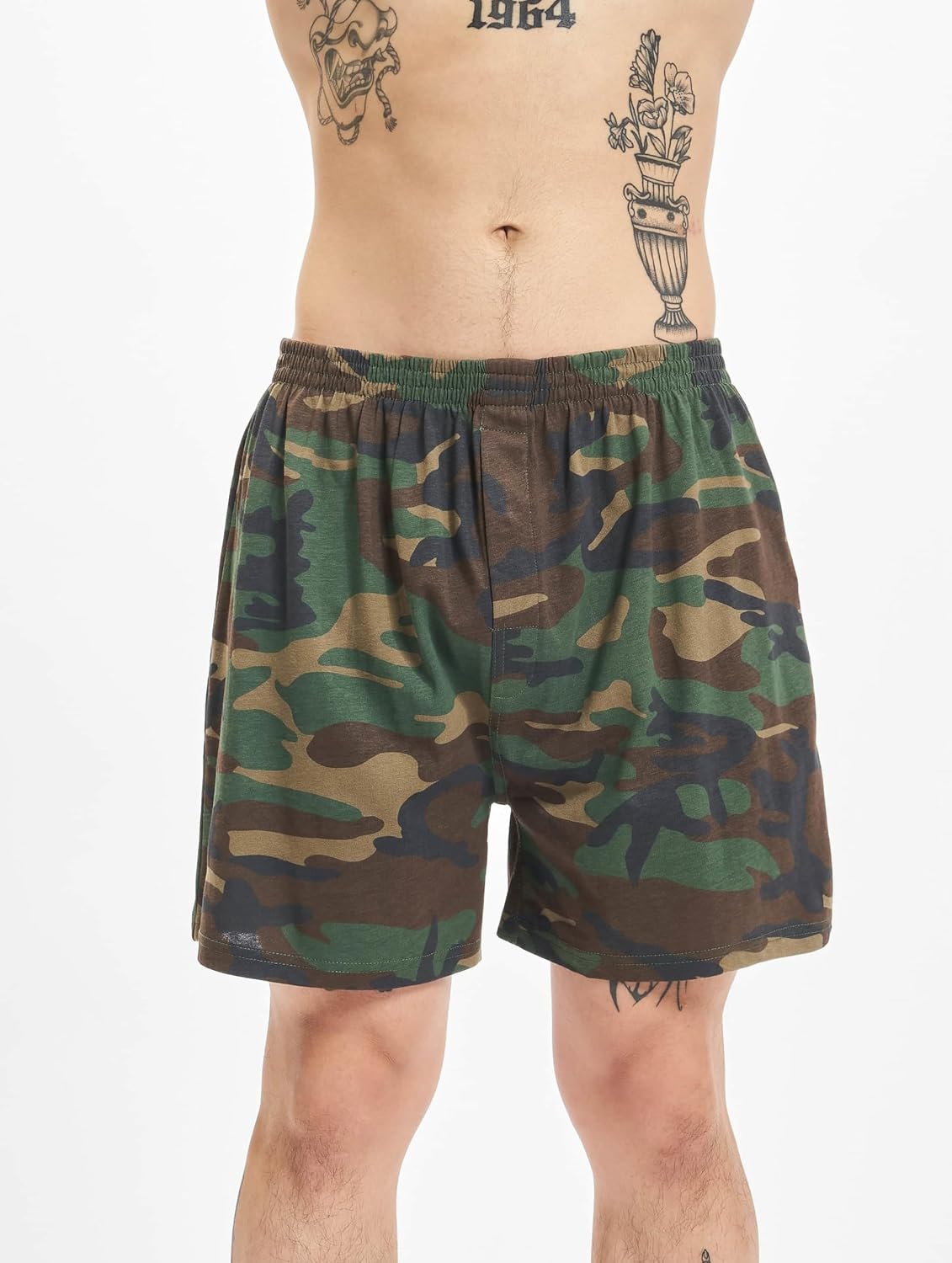 Detalle 2 de Short de boxe BW homme noir