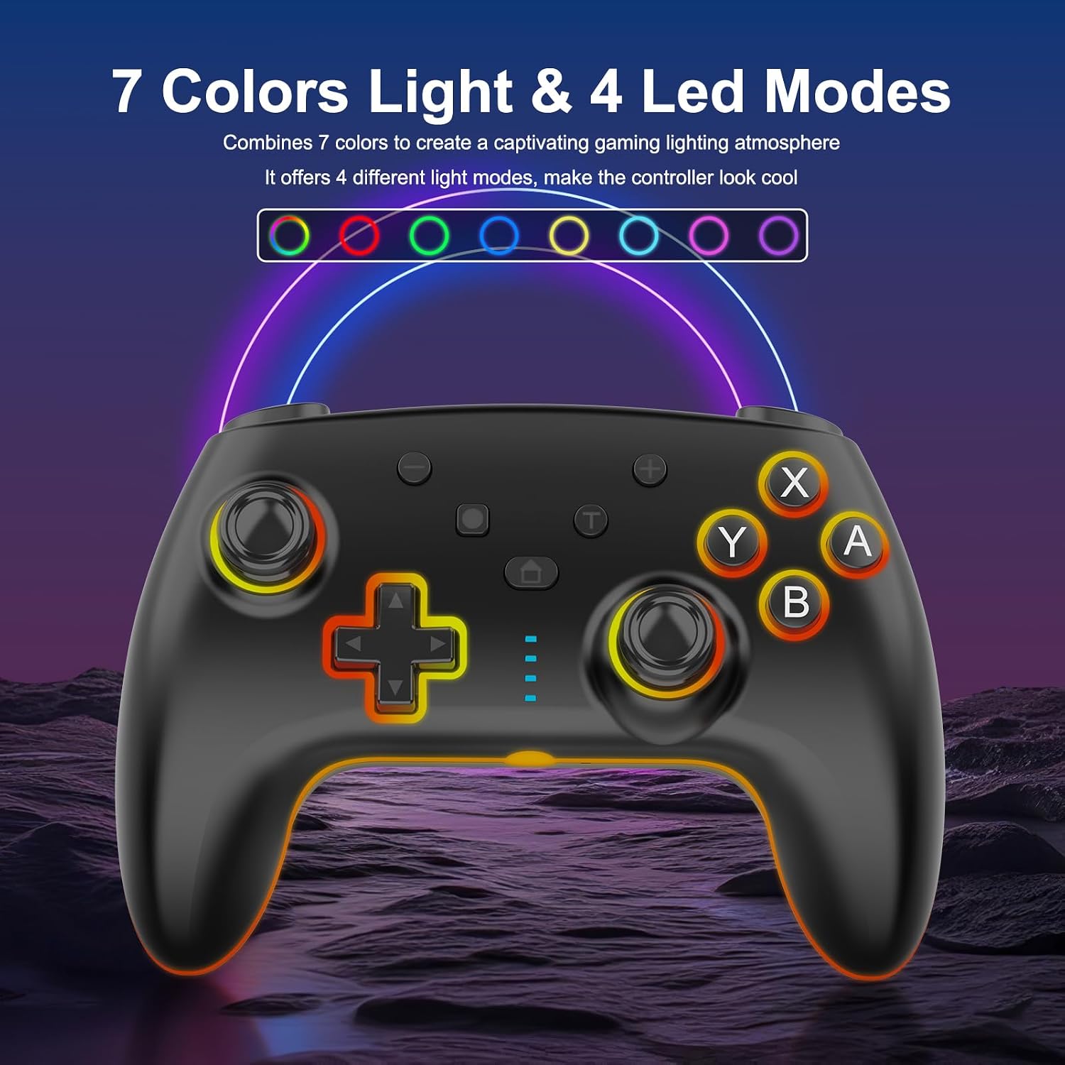 Detalle 2 de Wireless Controller für Switch Pro 800mAh
