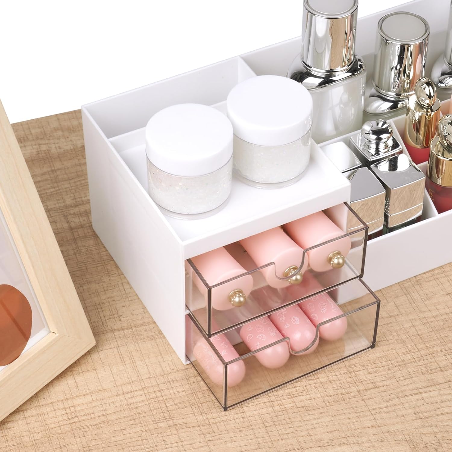 Thumbnail 6 de URAQT Make Up Organizer 2 Schubladen