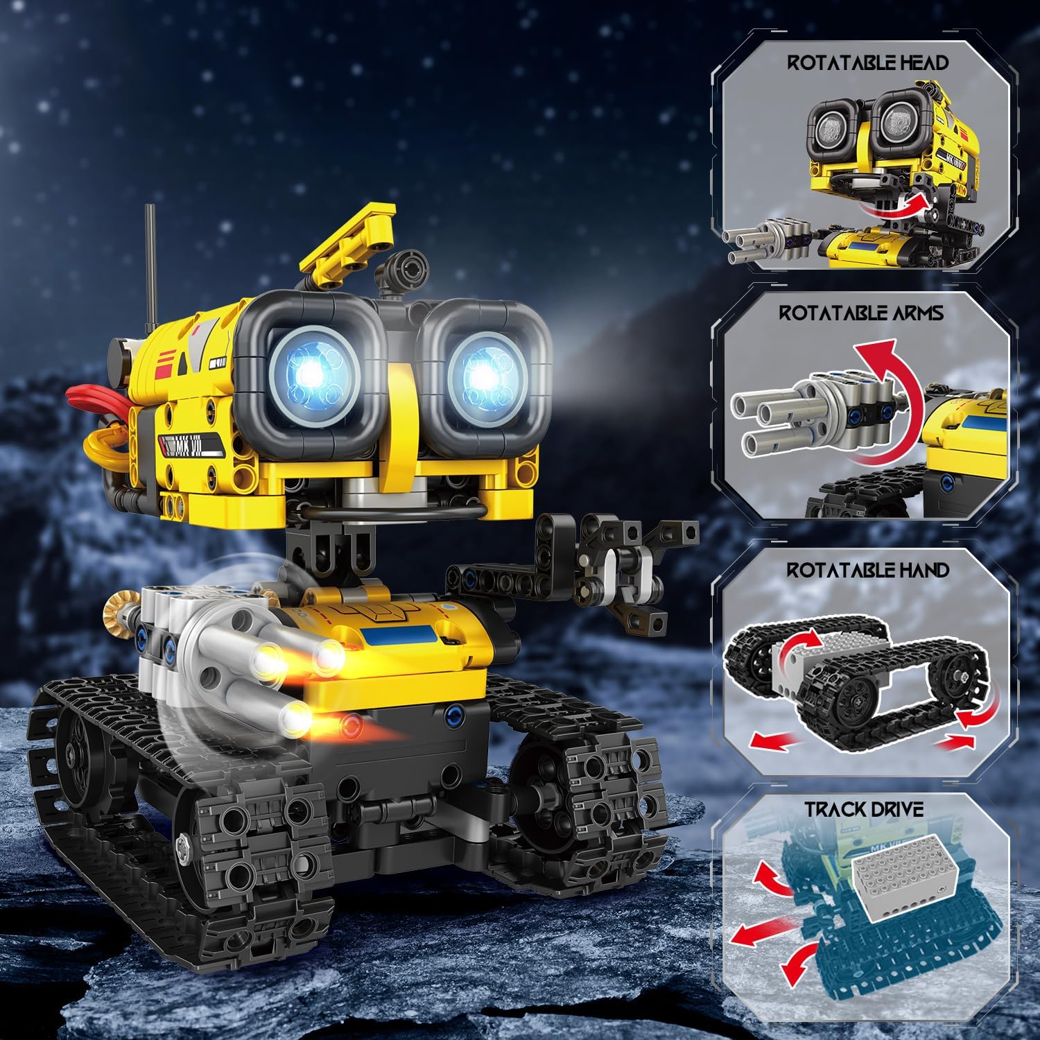 Thumbnail 1 de CUBIMANA Technik Roboter 560 Stück 🤖