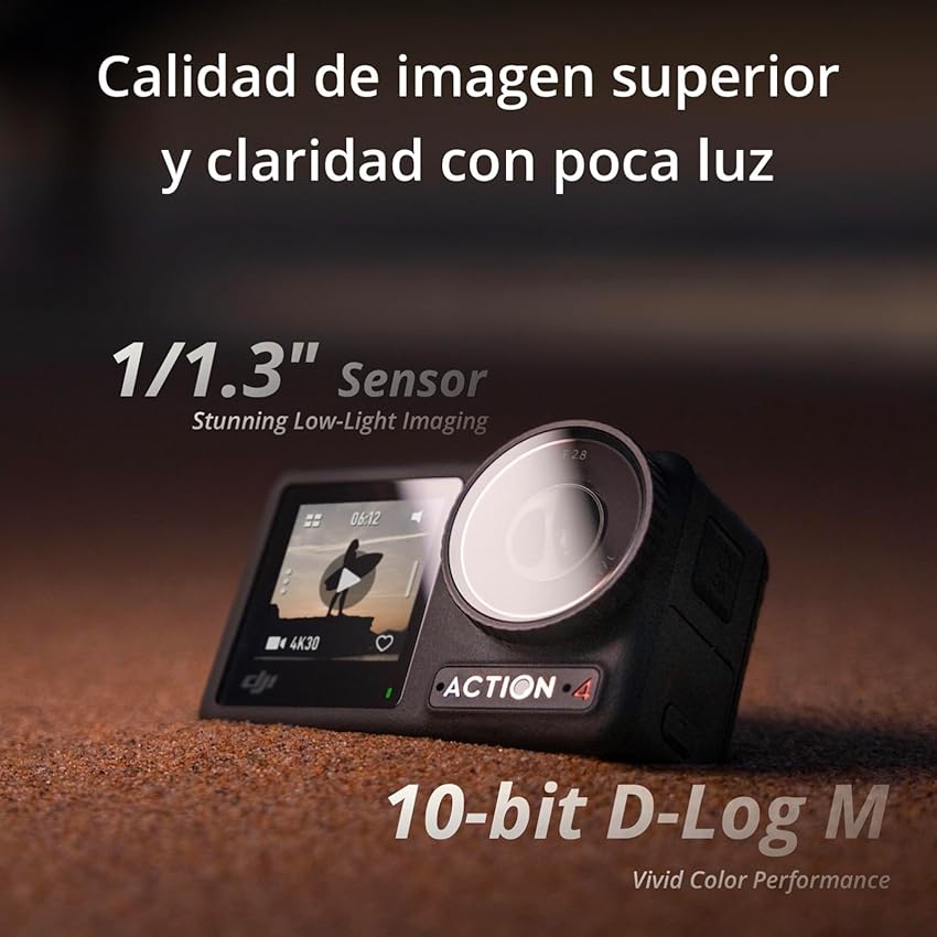 Thumbnail 1 de DJI Osmo Action 4 4K/120 fps, sensor 1/1.3"
