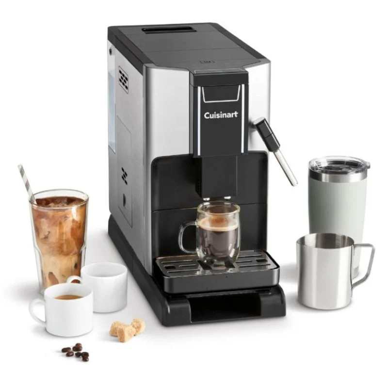 Detalle de Cafetera Espresso Superautomática Cuisinart EM550E 1,5 L: análisis y uso práctico