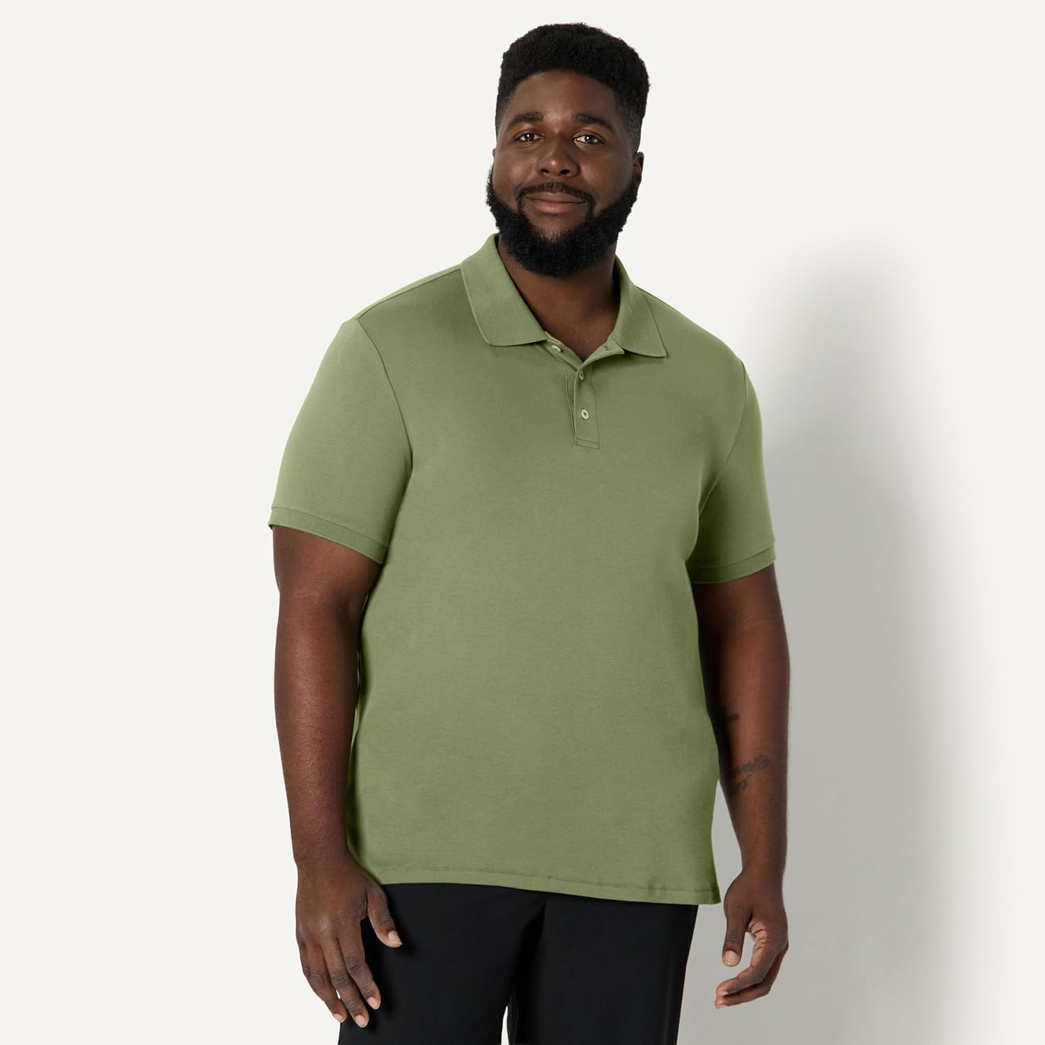 Detalle 2 de Amazon Essentials Men’s Slim Fit Interlock Polo Shirt