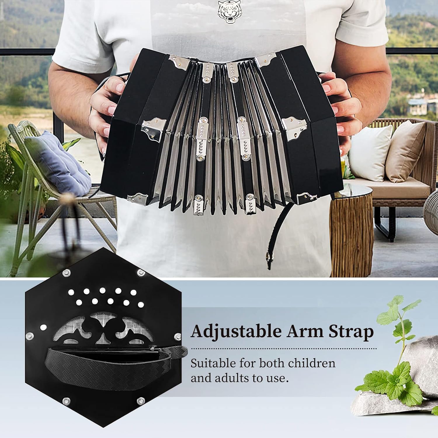 Thumbnail 5 de 20-Button Accordion
