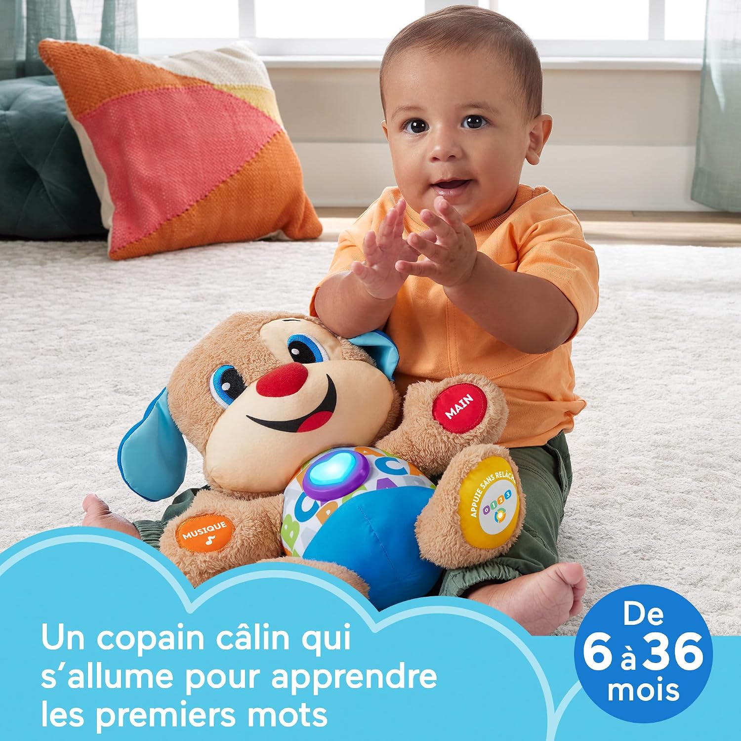 Detalle de Fisher-Price Puppy Éveil 75 chansons