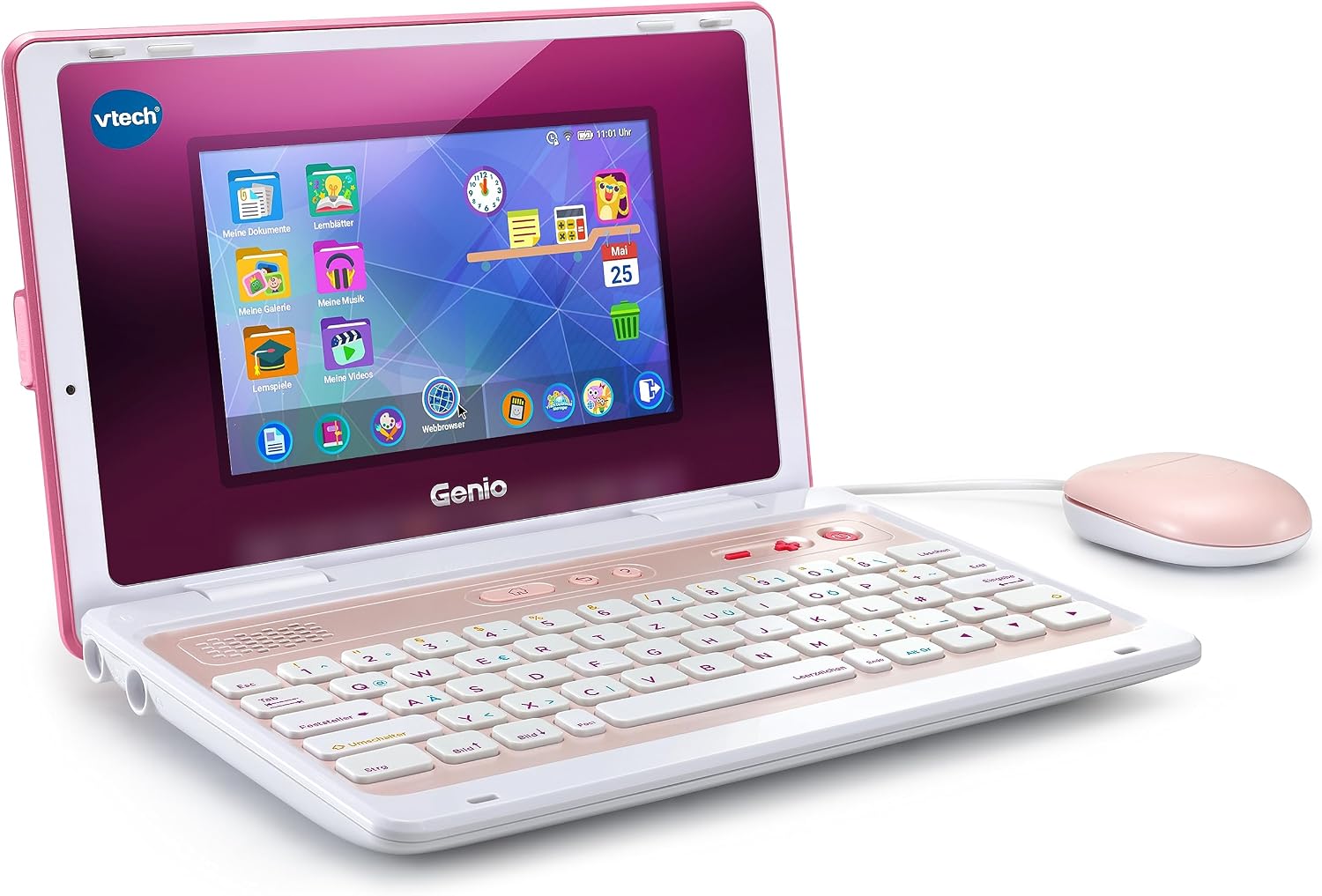 Detalle 2 de VTech Genio Lernlaptop XL 7" pink