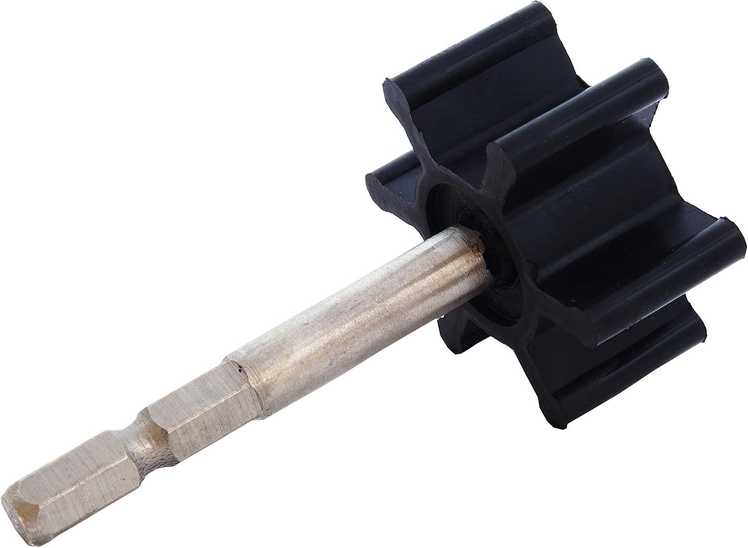 Detalle de 新潟精機 RDP-01R 六角軸電ドルミニポンプ用ローター 耐油性ニトリルゴム・ステンレス製