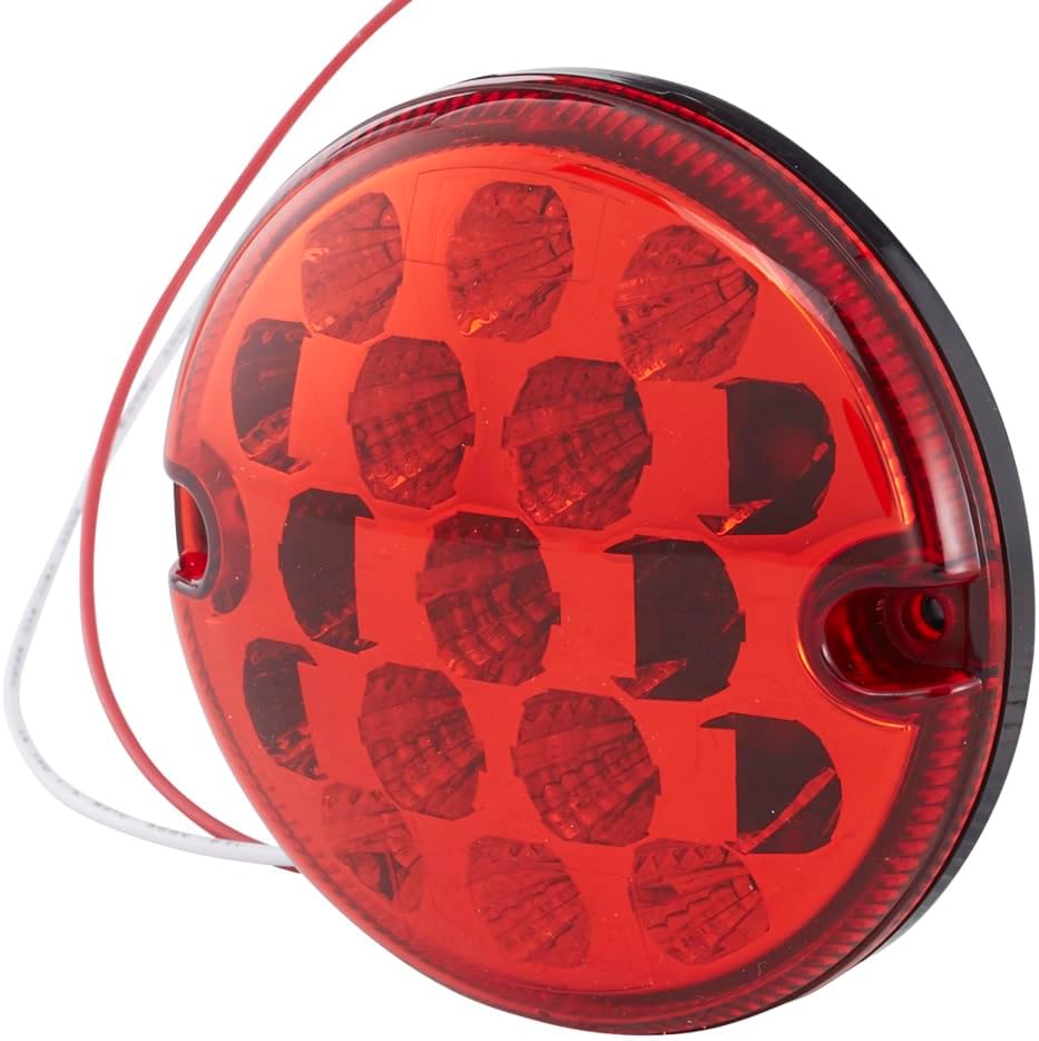 Detalle de HELLA Valuefit 2Ne 357 028-031 Feu Antibrouillard Arrière LED – 24/12V, Encastré, Rouge