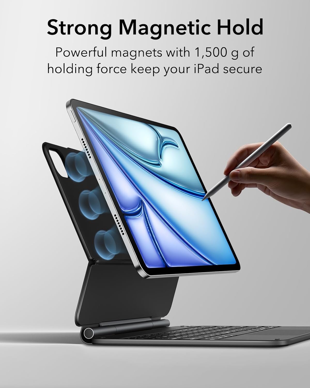 Thumbnail 6 de ESR Magnetische Keyboard Hülle für iPad Air 11"