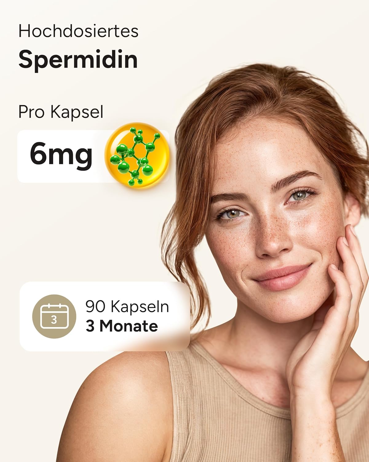 Thumbnail 1 de Spermidin Kapseln 6 mg pro Kapsel