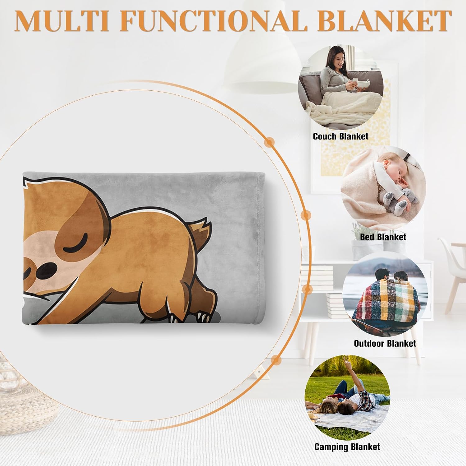 Thumbnail 3 de KAAYEE Mothers Day Blanket 60x50in
