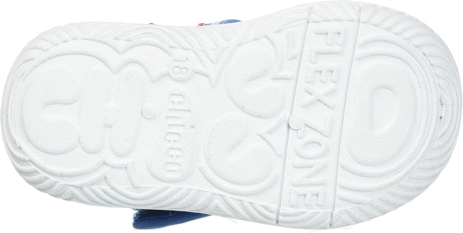 Detalle de Chicco Chaussons Bébé – Pantoufles Crèche et Maison avec fermeture à scratch, conçu en Italie