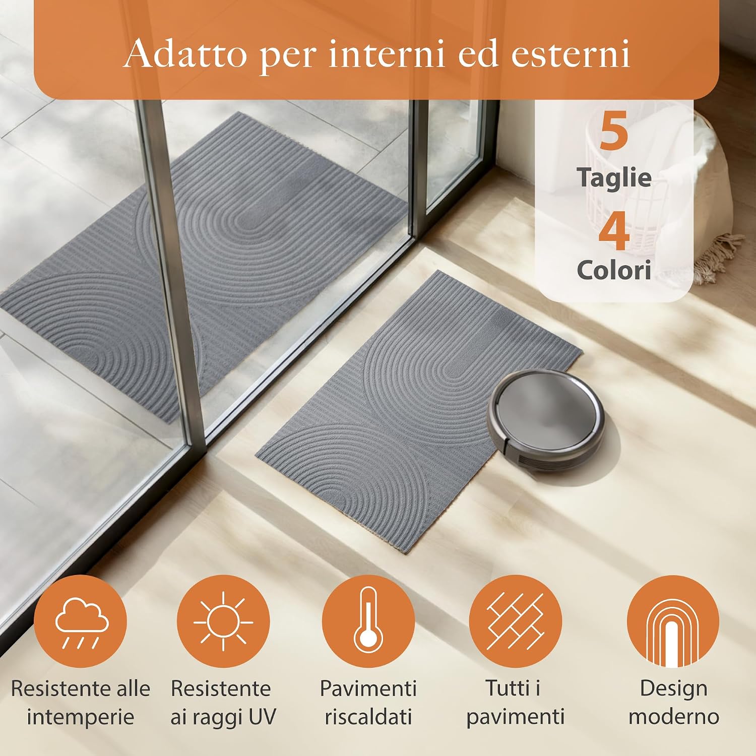 Detalle 2 de Zenacasa Zerbino 50x80 cm per ingresso 🧽