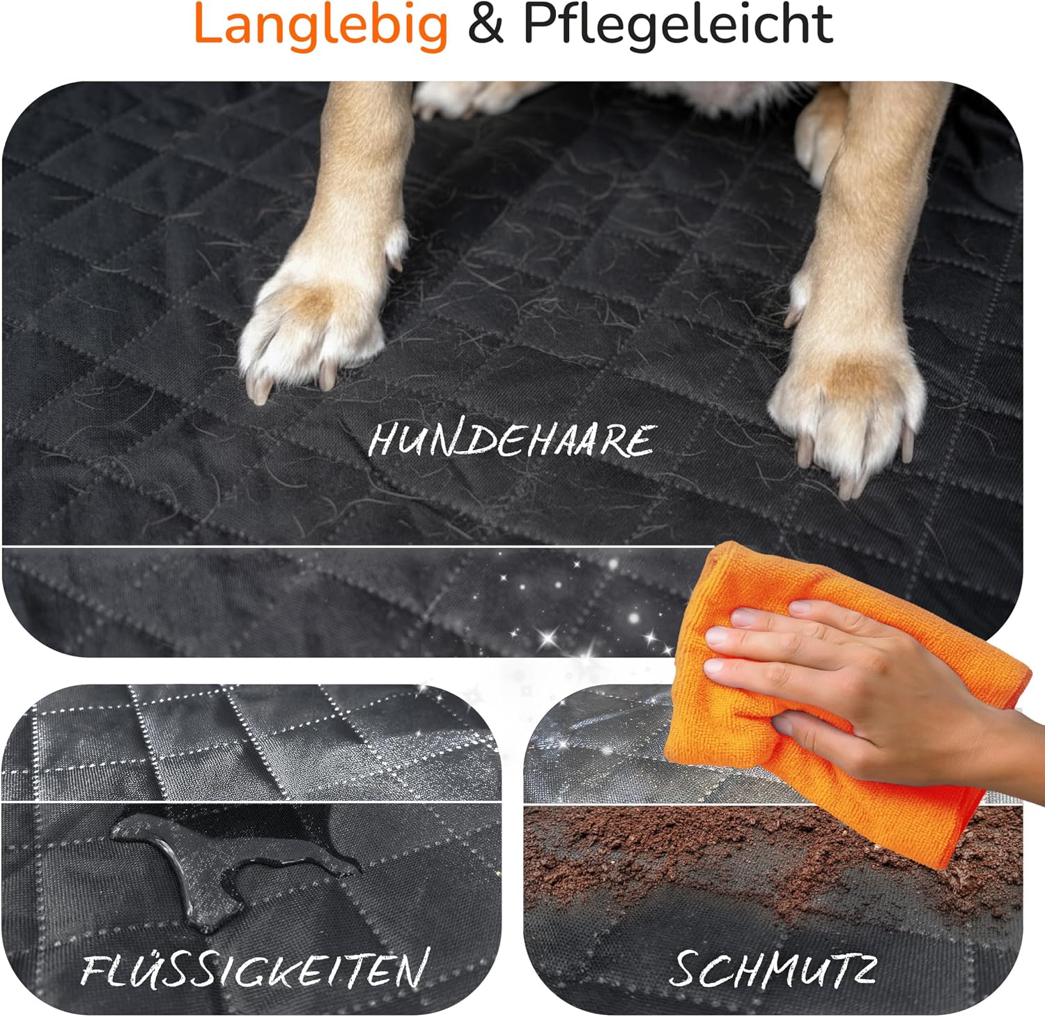Thumbnail 4 de Upgrade4cars Hundedecke Rückbank wasserdicht