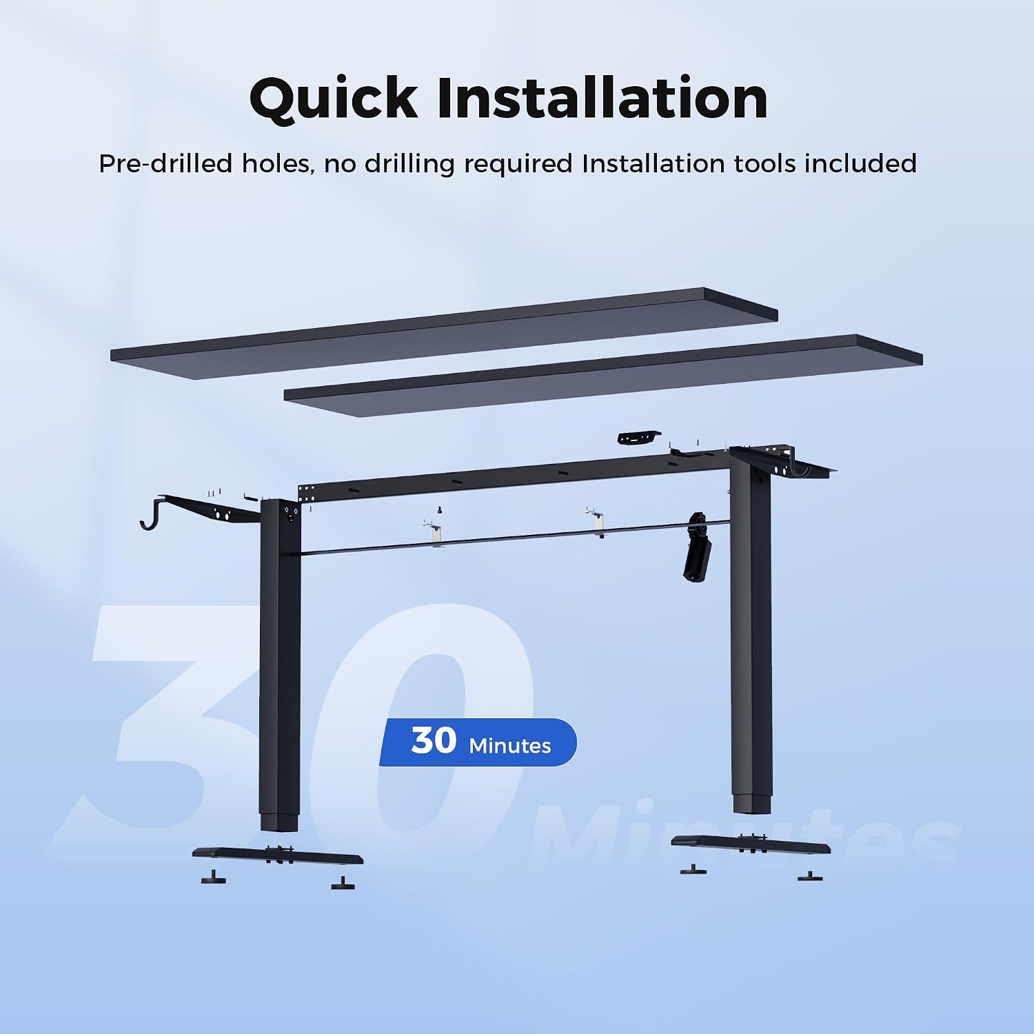 Thumbnail 6 de Agilestic Electric Standing Desk 100×60 cm
