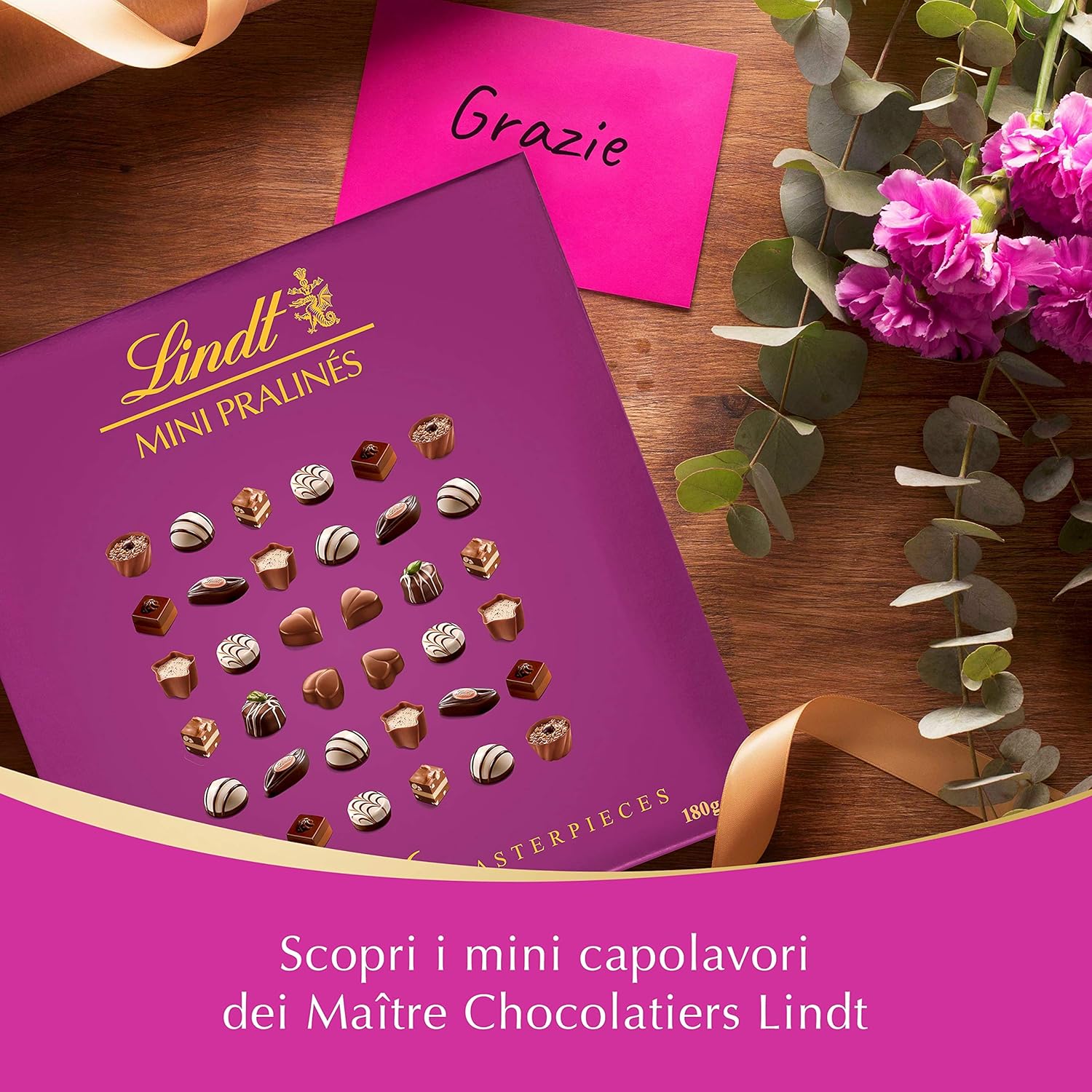 Thumbnail 4 de Lindt Mini Praline XL Scatola Regalo con cioccolatini assortiti da 180 g
