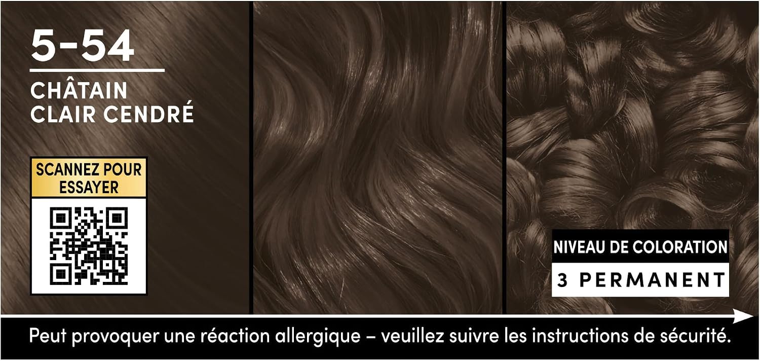 Thumbnail 2 de Schwarzkopf Oleo Suprême 5-54 Châtain Clair Cendré 🎨