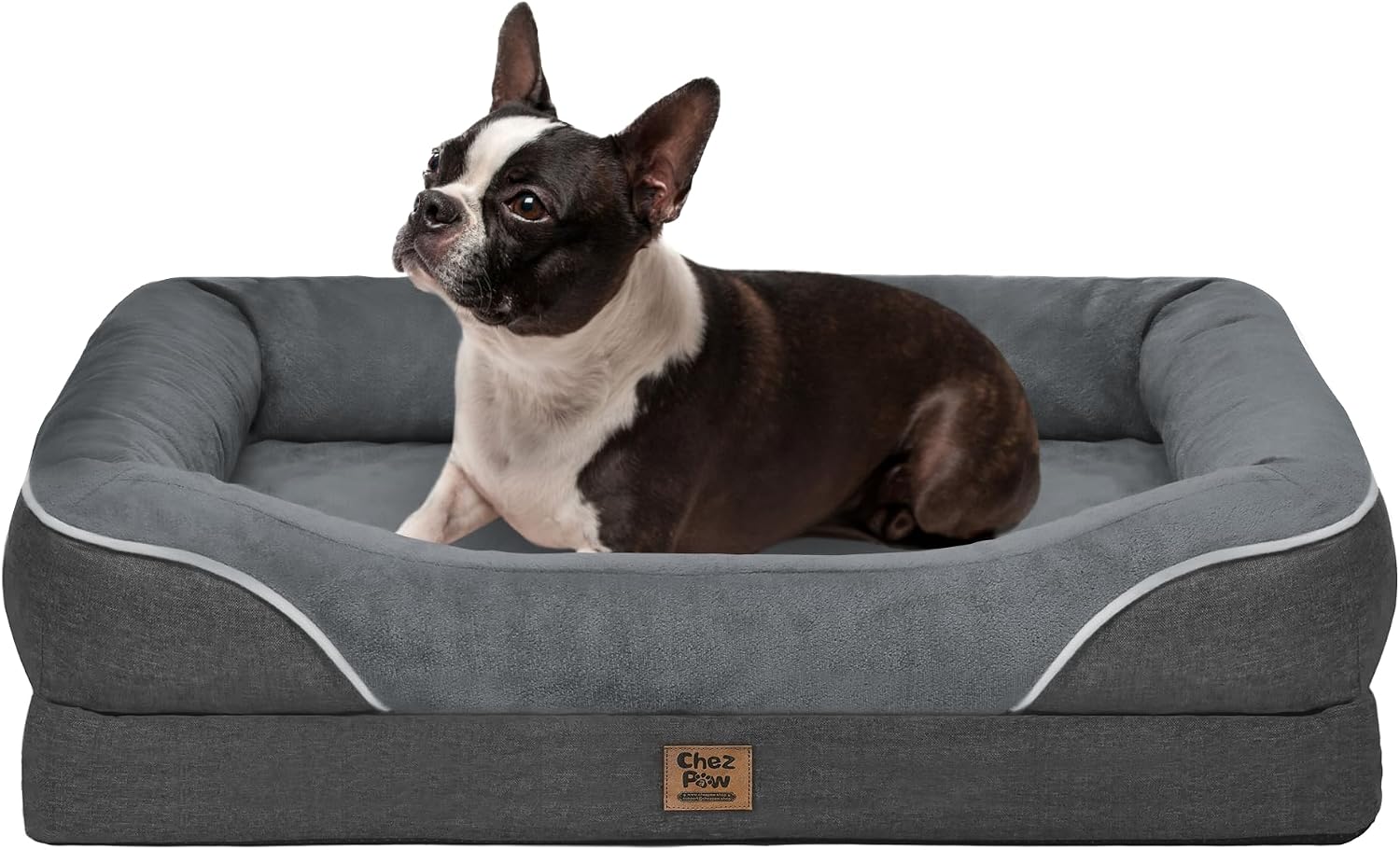 Detalle de Chez Paw Orthopedic Dog Bed, 36 x 27 Inch