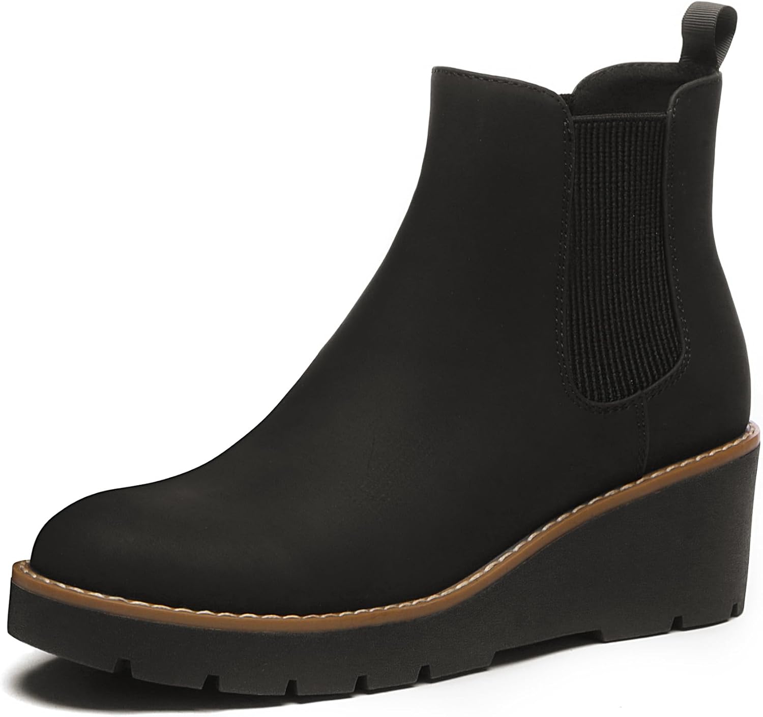 Detalle de Athlefit Chelsea Wedge Boots 2-inch