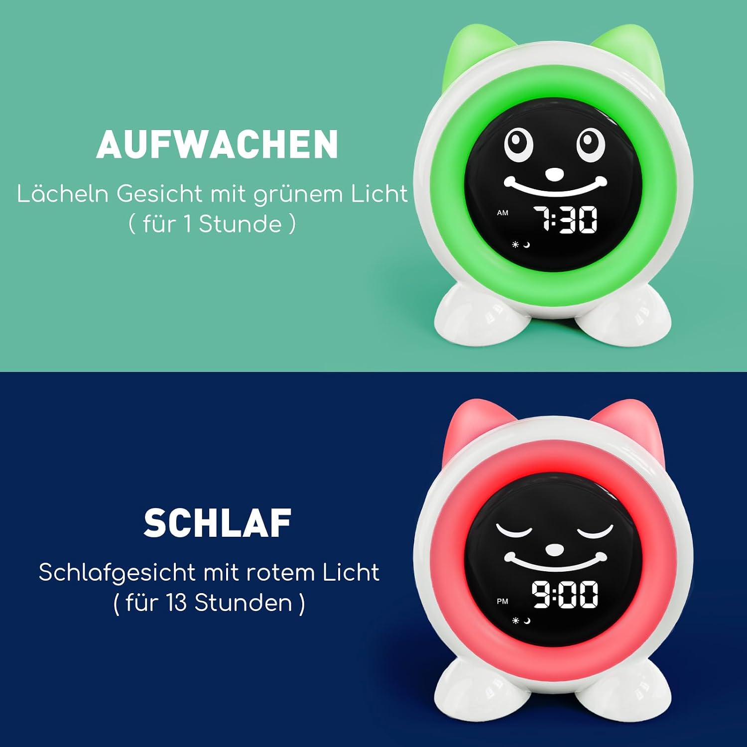 Detalle 2 de I·CODE Kinderwecker Schlaftrainer