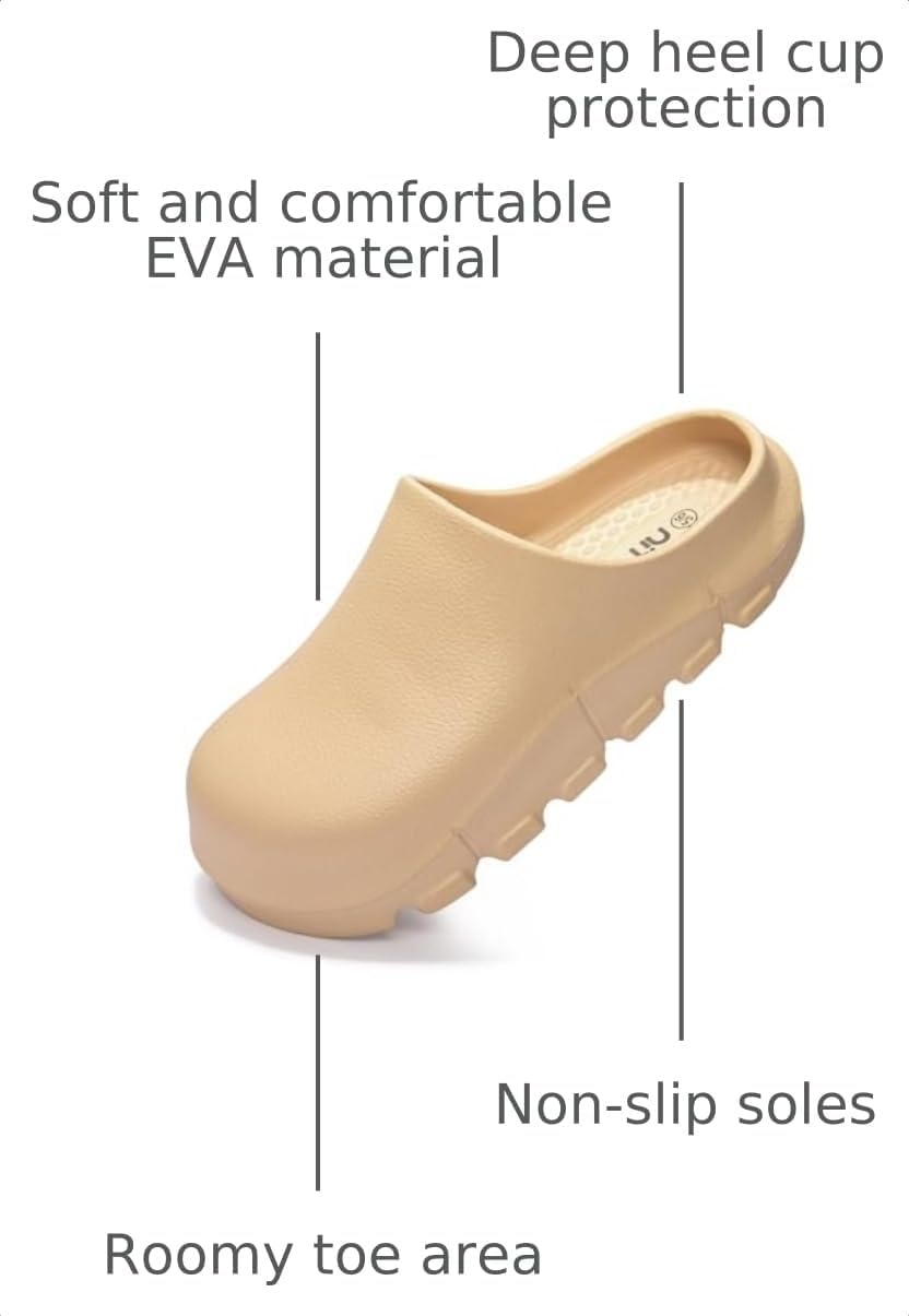 Detalle de Women's Arch Support EVA Garden Shoes: Comfortable Waterproof Slip-ons for Indoors and Outdoors