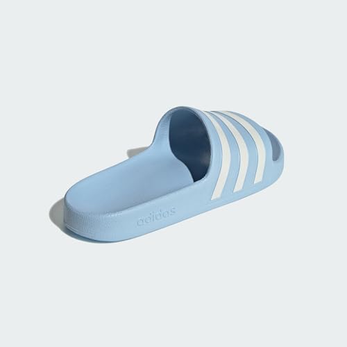 Thumbnail 6 de adidas Adilette Aqua Damen-Pantolette, Glow Blue, weiches Cloudfoam-Fußbett