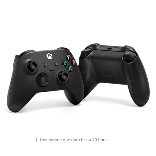 Detalle 2 de Xbox Wireless Controller Carbon Black Series X|S: mando oficial para Xbox, PC y móvil