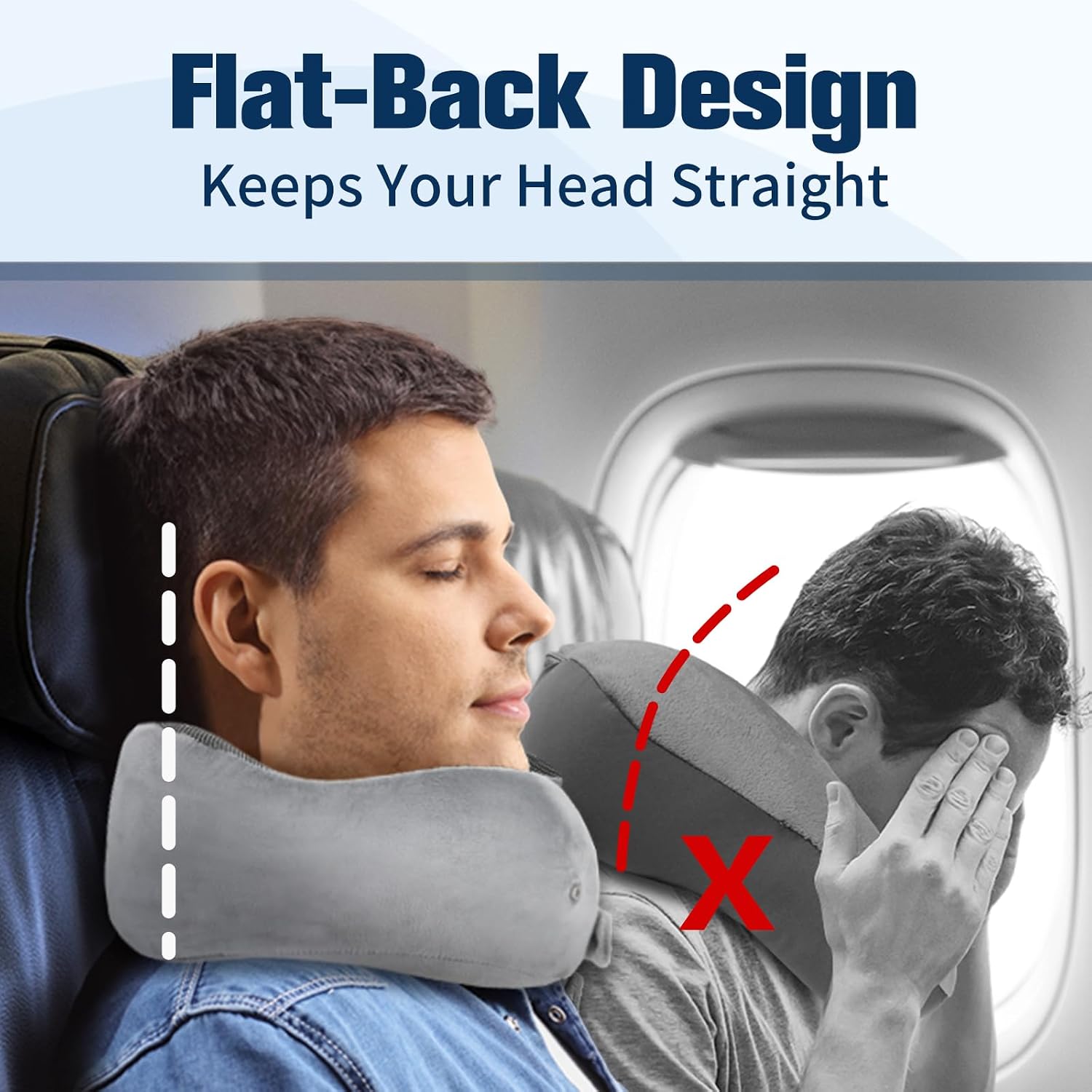 Thumbnail 3 de Cirorld Travel Pillow 1 memory foam
